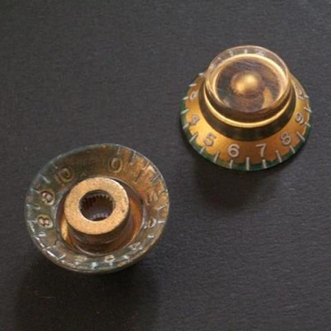 Montreux-レリックノブ217 Bell knob GD set relic