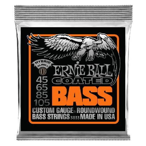 ERNIE BALL-エレキベース弦3833 Hybrid Slinky Coated 45-105