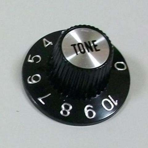 Montreux-コントロールノブ8248 Inch Sombrero Knob Tone Silver
