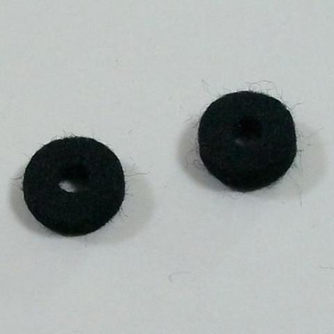 8081 Felt Strap pin cushions Blackサムネイル