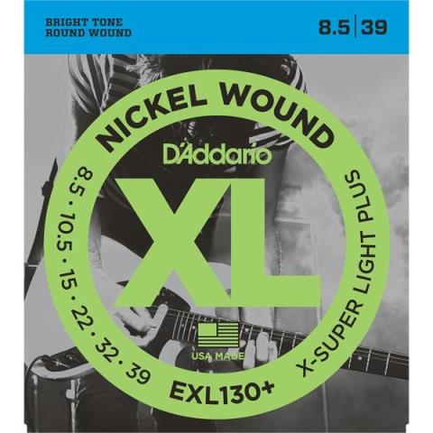 D'Addario-エレキギター弦EXL130+ Extra-Super Light Plus 8.5-39