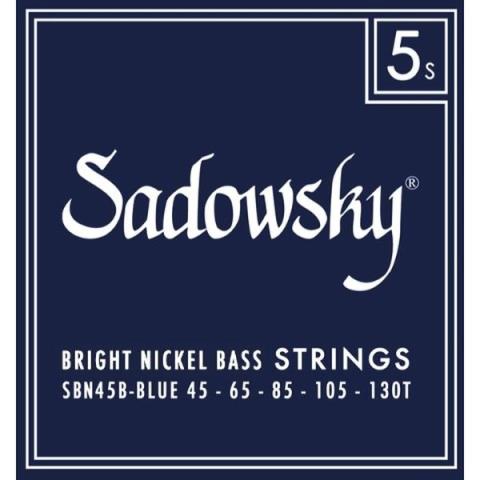 Sadowsky-5弦エレキベース弦
SBN45B Blue 45-130T