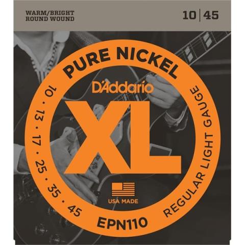 D'Addario-エレキギター弦EPN110 Regular Light 10-45