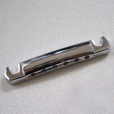 Montreux-テイルピース266 Vintage aluminum Tailpiece Chrome