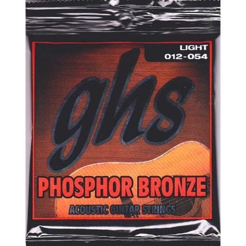 GHS-アコースティックギター弦S325 Phosphor Light 12-54