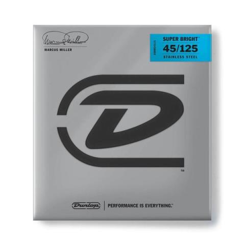Jim Dunlop-5弦エレキベース弦DBMMS45125 5弦 Marcus Miller 45-125