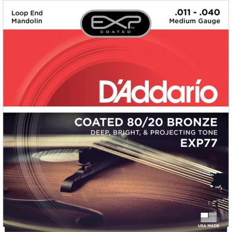 D'Addario-マンドリン弦
EXP74CM Custom Medium 11.5-40