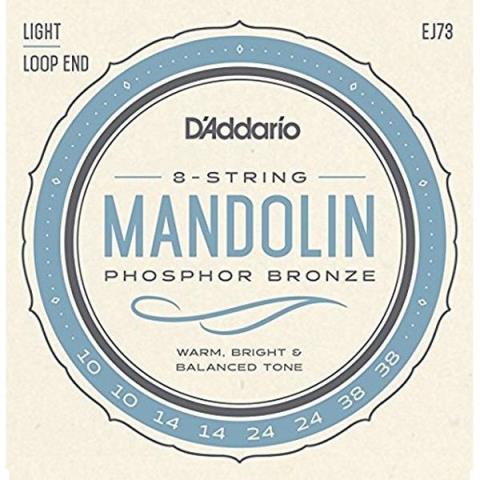 D'Addario-マンドリン弦EJ73 Light 10-38