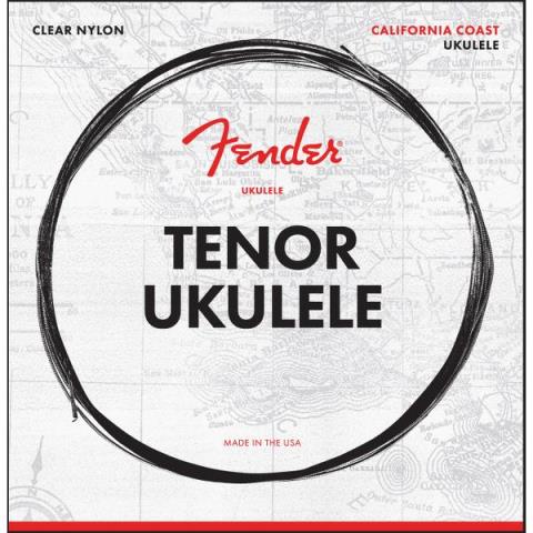 Fender-テナーウクレレ弦Tenor Ukulele Strings, Set of Four