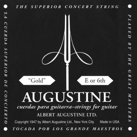 AUGUSTINE-クラシックギター バラ弦GOLD 6th
