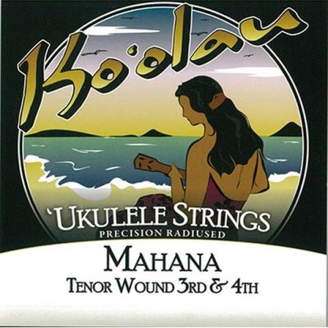 KO'OLAU-テナーウクレレ弦
MAHANA TENOR WOUND 3RD AND 4TH