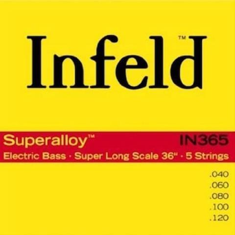 THOMASTIK INFELD-5弦エレキベース弦
IN365 5弦 Superalloy Super Long Scale Light 40-120