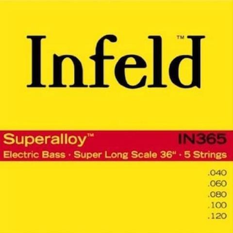 THOMASTIK INFELD-5弦エレキベース弦
IN365 5弦 Superalloy Super Long Scale Light 40-120