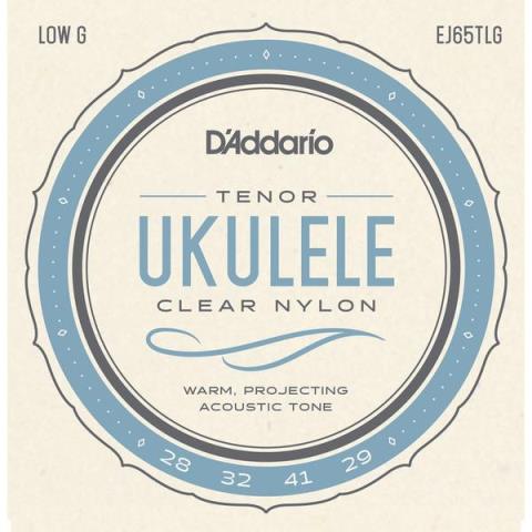 D'Addario-テナーウクレレ弦EJ65TLG Tenor Low G 28.5-41