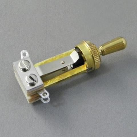 872 Switchcraft straight toggle switch Goldサムネイル