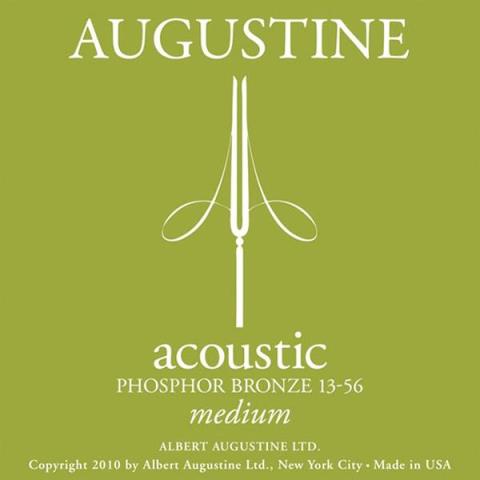 AUGUSTINE-アコースティックギターフォスファー弦medium 13-56
