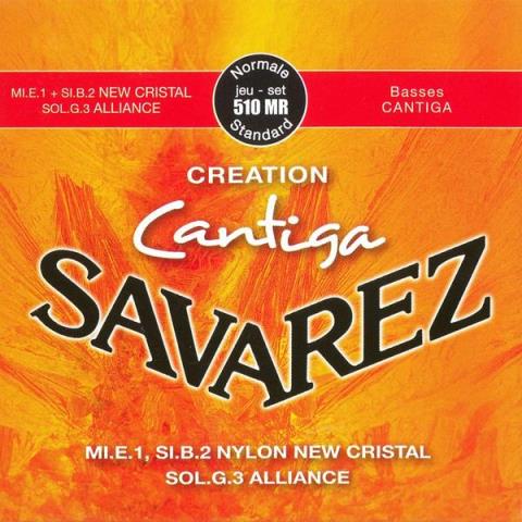 SAVAREZ-クラシックギター弦510MR Normal tension