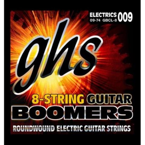 GHS-8弦エレキギター弦GBCL-8 8弦 Custom Light 09-74