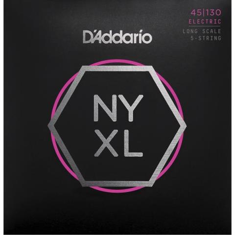 D'Addario-5弦エレキベース弦NYXL45130 5弦 Regular Light 45-130
