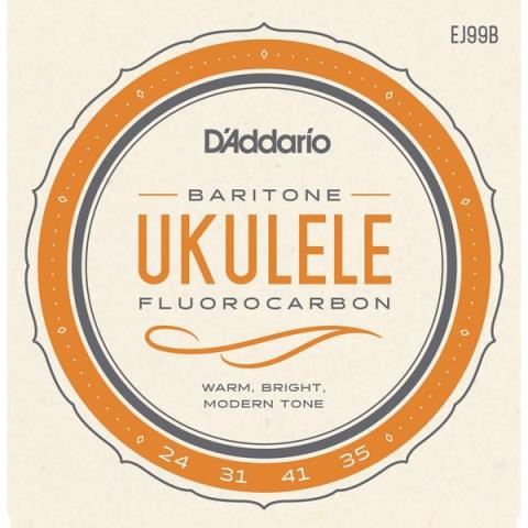 D'Addario-バリトンウクレレ弦EJ99B Baritone 24-41