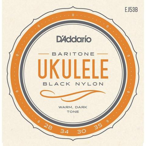 D'Addario-バリトンウクレレ弦EJ53B Baritone 28-35