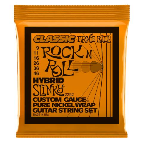 ERNIE BALL-エレキギター弦2252 Hybrid Slinky Classic Rock n Roll  09-46