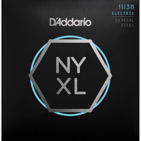 D'Addario-E9thペダルスティールギター弦
NYXL1138PS Pedal Steel, Regular Light 11-38