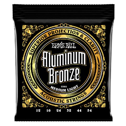 ERNIE BALL-アコギ弦2566 Medium Light Aluminum Bronze 12-54