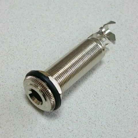 1653 Cylinder stereo jack NI with cable clampサムネイル