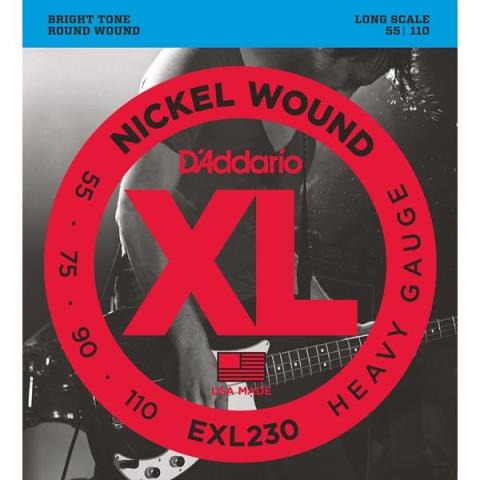 D'Addario-エレキベース弦EXL230 Heavy 55-110