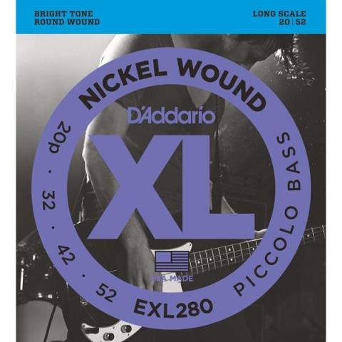 D'Addario-エレキベース弦EXL280 Piccolo 20-52