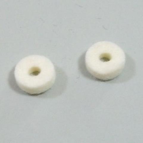 Montreux-エンドピンクッション8080 Felt Strap pin cushions White