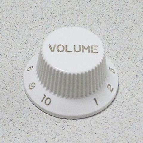 Montreux-コントロールノブ8867 Strat Volume Knob Metric White