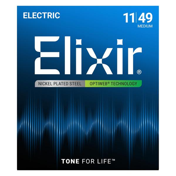 Elixir-エレキギター弦19102 Medium 11-49