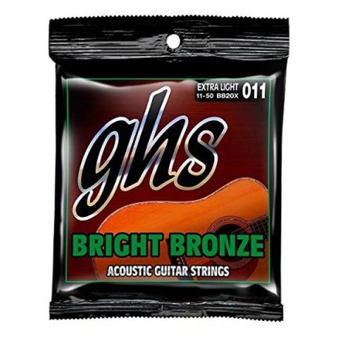GHS-アコースティックギター弦BB20X Extra Light 11-50