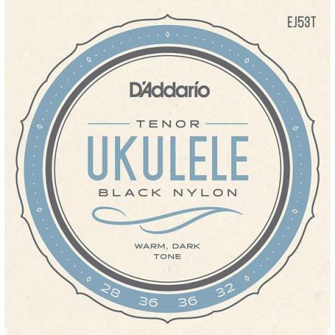 D'Addario-テナーウクレレ弦EJ53T Tenor 28-36