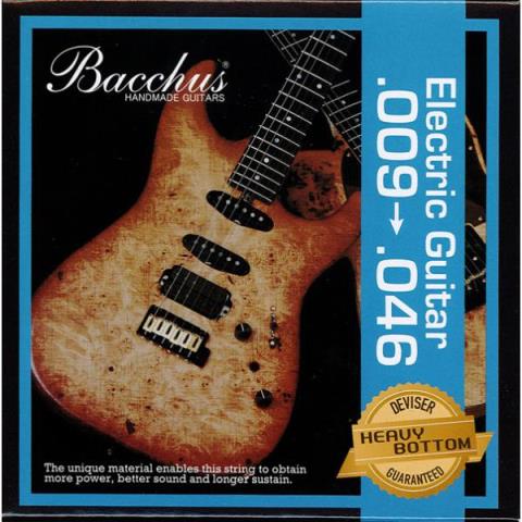 Bacchus-エレキギター弦Haevy Bottom 09-46