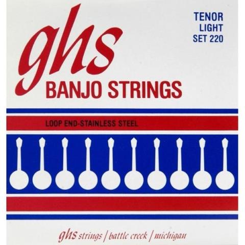 GHS-4弦バンジョー弦220 Tenor Banjo Light 10.5-28