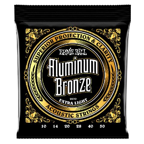 ERNIE BALL-アコギ弦2570 Extra Light Aluminum Bronze 10-50