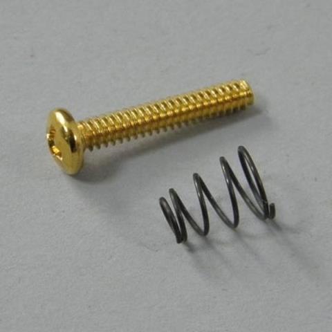 Montreux-ピックアップ・スクリュー8636 Single P/U height screws inch Gold