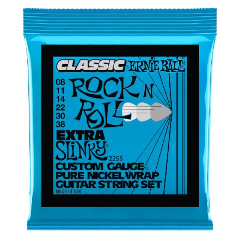 ERNIE BALL-エレキギター弦2255 Extra Slinky Classic Rock n Roll 08-38
