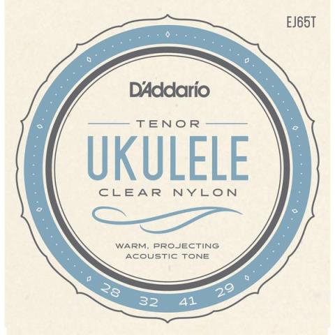 D'Addario-テナーウクレレ弦EJ65T Tenor 28.5-41