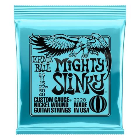 ERNIE BALL-エレキギター弦2228 Mighty Slinky 8.5-40