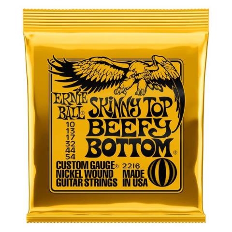 ERNIE BALL-ギター用弦2216 SKINNY TOP BEEFY BOTTOM SLINKY 10-54