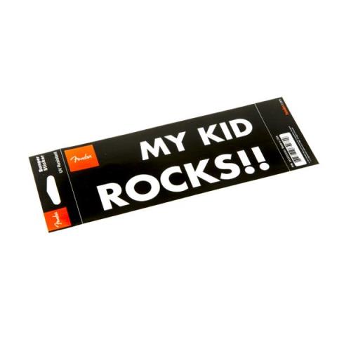 Fender "My Kid Rocks" Bumper Stickerサムネイル