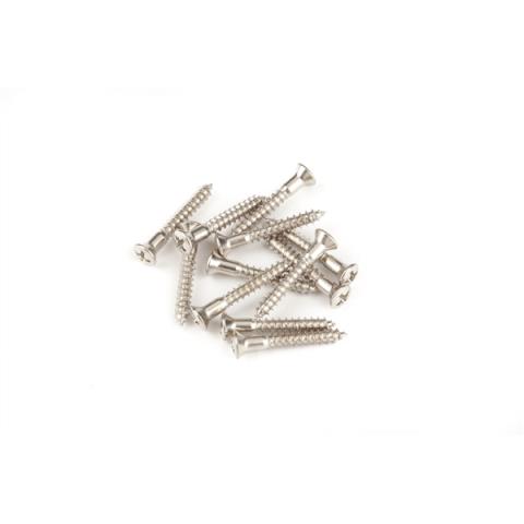 Pure Vintage Strap Button Mounting Screws, Nickel (12)サムネイル