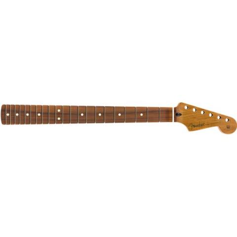 Fender-ネックRoasted Maple Stratocaster Neck, 21 Narrow Tall Frets, 9.5", Pau Ferro, C Shape