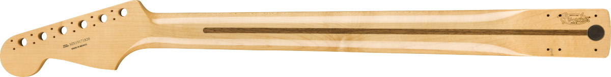 Sub-Sonic Baritone Stratocaster Neck, 22 Medium Jumbo Frets, Maple背面画像