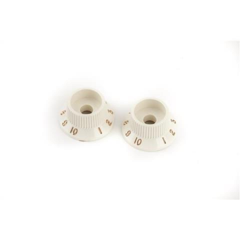 Fender-ストラトキャスターStratocaster S-1 Switch Knobs, Parchment (2)