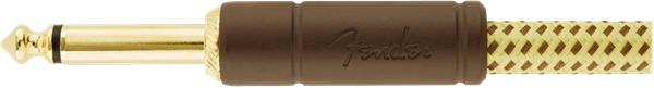 Deluxe Series Instrument Cable, Straight/Angle, 15', Tweed追加画像 Deluxe Series Instrument Cable, Straight/Angle, 15', Tweed追加画像